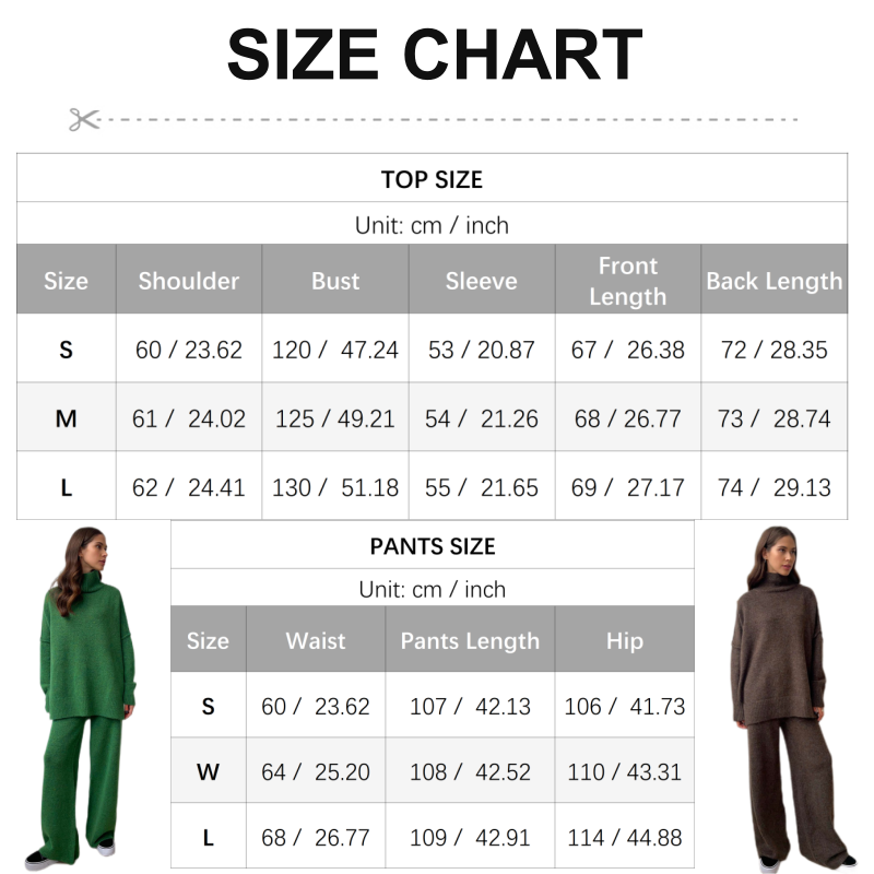 🍁❄️Women's Casual Loose Knit 2-Piece Set（Autumn and Winter Hot Sale🔥）