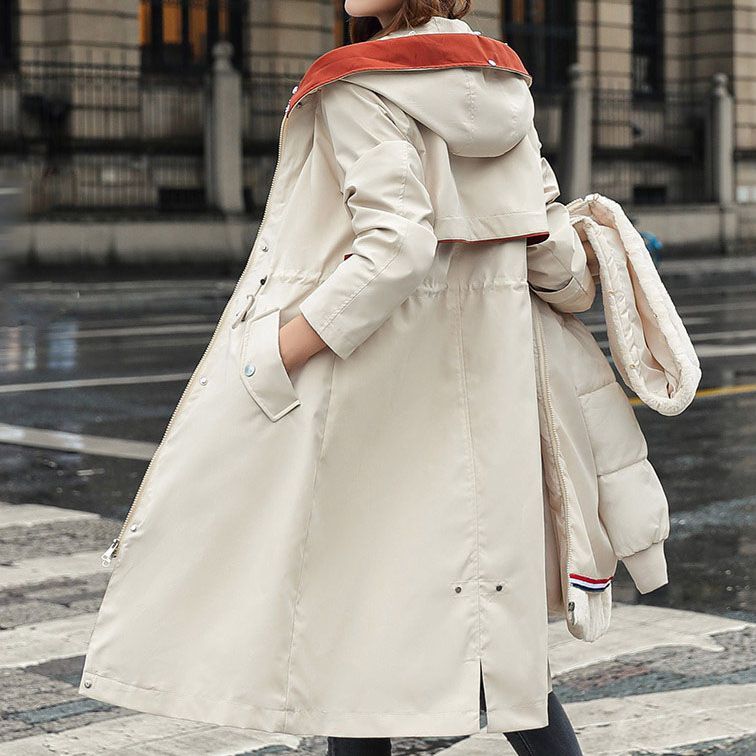 🍁❄️Women's Winter Hooded Furry Collar Casual Parka Coat 🥰The best gift of all 🥰