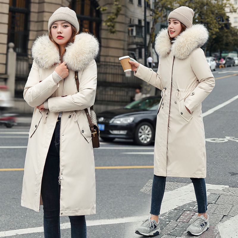 🍁❄️Women's Winter Hooded Furry Collar Casual Parka Coat 🥰The best gift of all 🥰