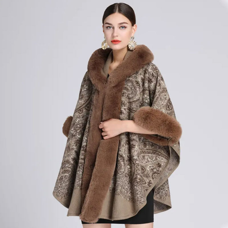 🌸HOT SALE 50% OFF🌸Women's Fall and Winter Oversized Hooded Shawl Jacket