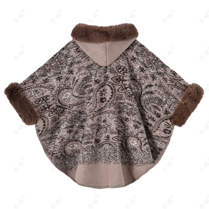 🌸HOT SALE 50% OFF🌸Women's Fall and Winter Oversized Hooded Shawl Jacket