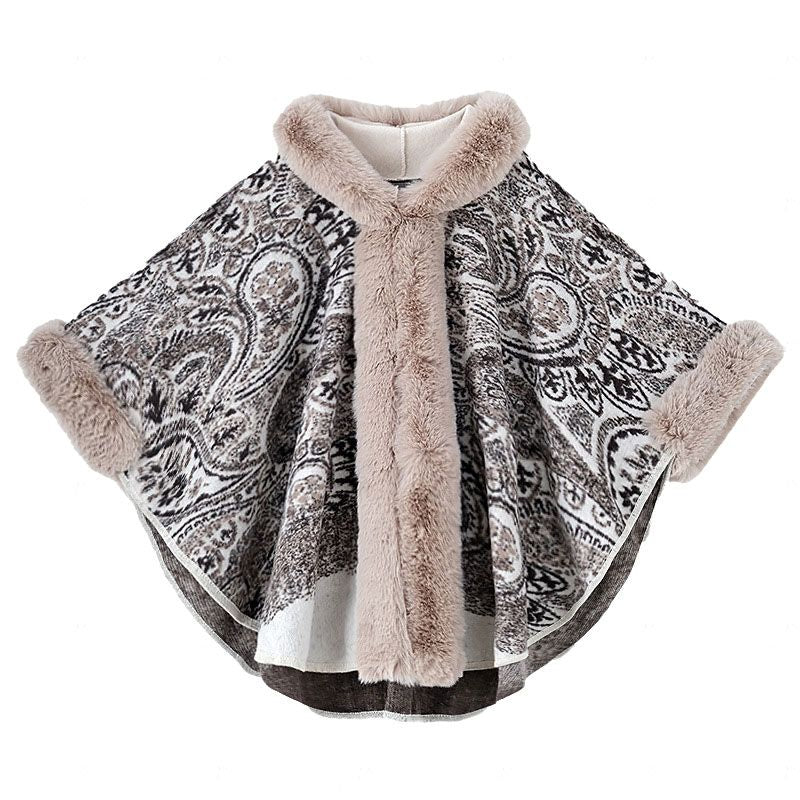🌸HOT SALE 50% OFF🌸Women's Fall and Winter Oversized Hooded Shawl Jacket