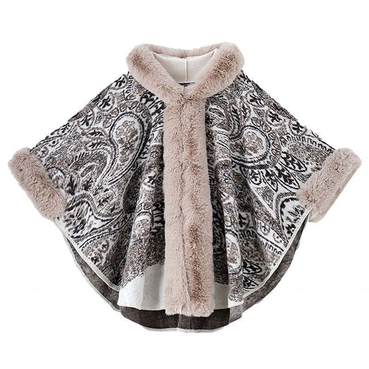 🌸HOT SALE 50% OFF🌸Women's Fall and Winter Oversized Hooded Shawl Jacket