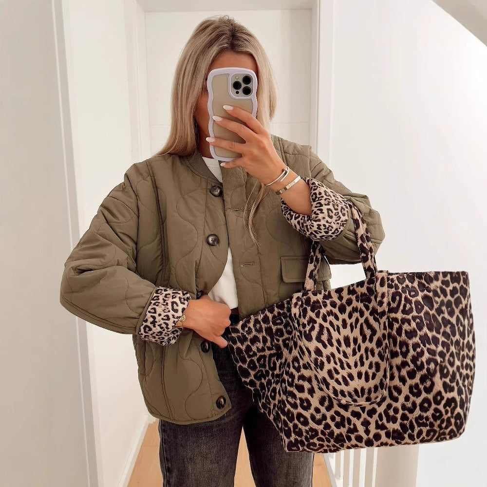 ❄️Winter Hot Sale 50% OFF🌟Women's Fashion Warm Button Down Cropped Jacket