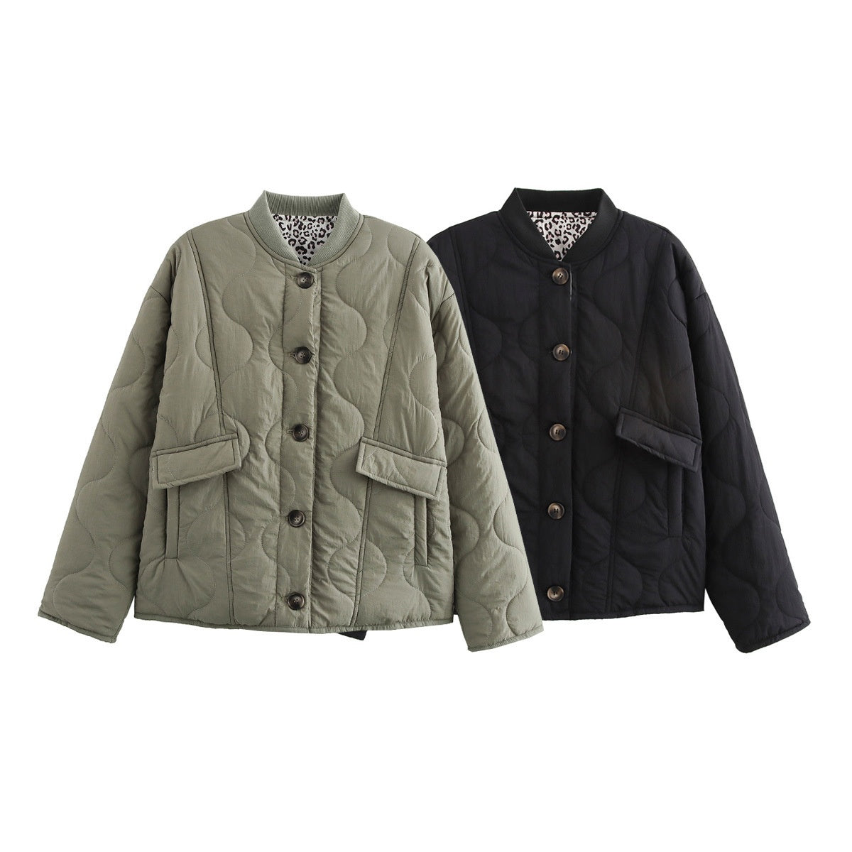 ❄️Winter Hot Sale 50% OFF🌟Women's Fashion Warm Button Down Cropped Jacket