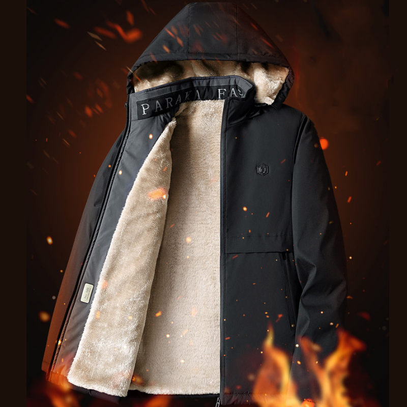 🔥50%OFF🔗Men's Winter Warm Hooded Zipper Jackets