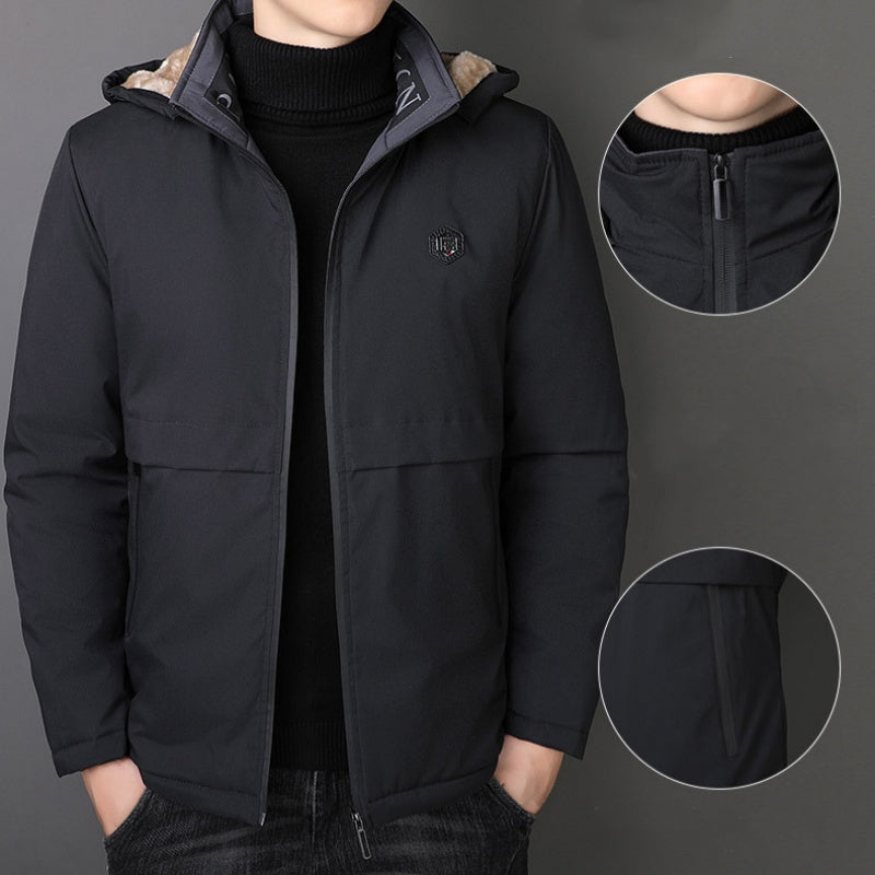 🔥50%OFF🔗Men's Winter Warm Hooded Zipper Jackets