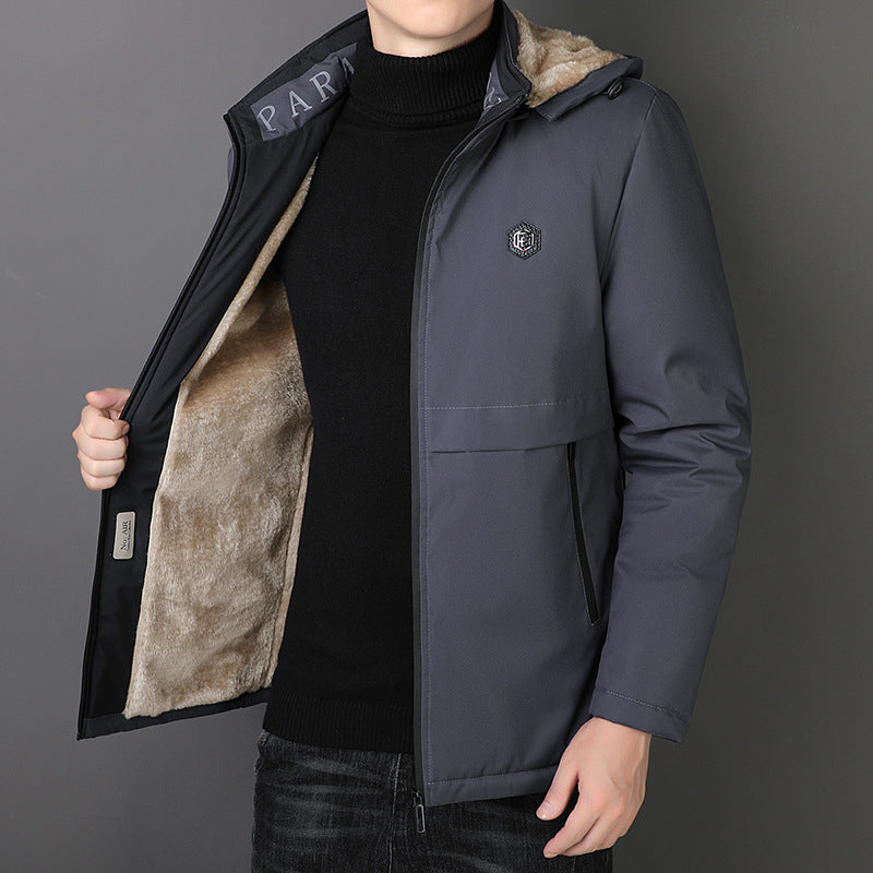 🔥50%OFF🔗Men's Winter Warm Hooded Zipper Jackets