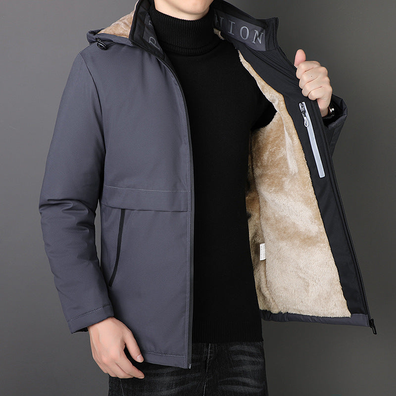 🔥50%OFF🔗Men's Winter Warm Hooded Zipper Jackets