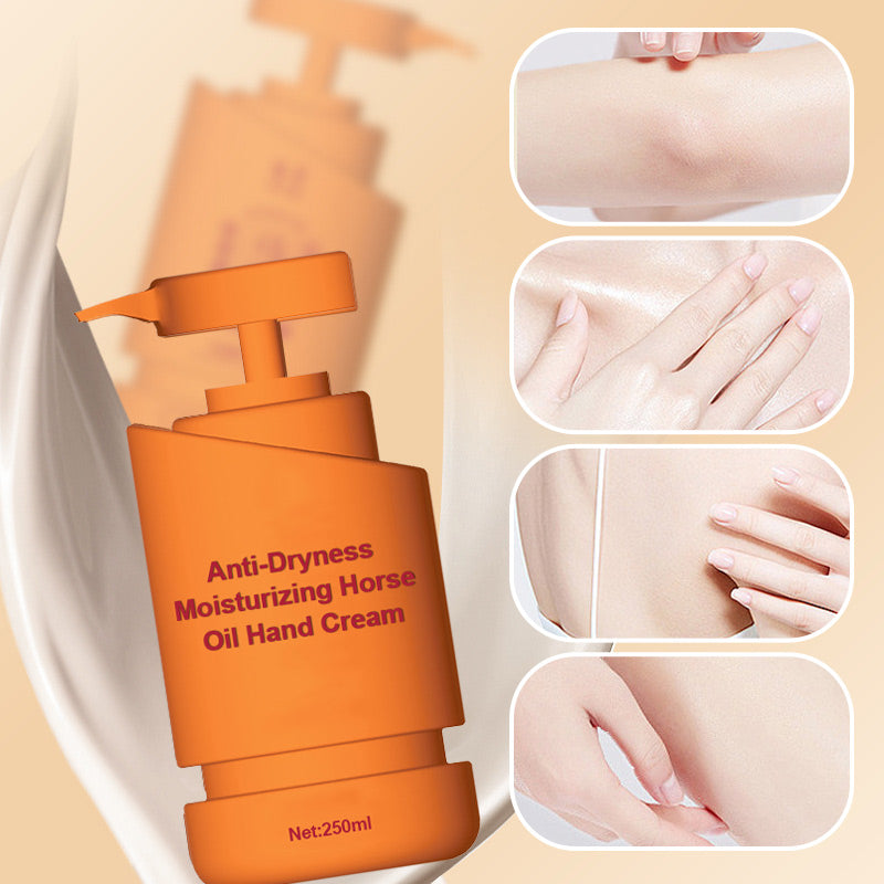 💥Special Sales 💕🎁Anti-Dryness Moisturizing Horse Oil Hand Cream