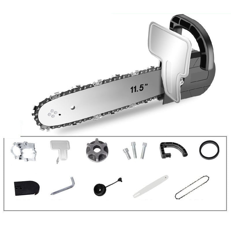 🔥Popular tools on hot sale🔥Angle Grinder Converted Electric Chainsaw Kit