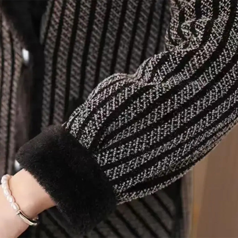 ❄️Winter Specials❄️ 50%OFF Women's Double Breasted Overcoat with Plush Lining