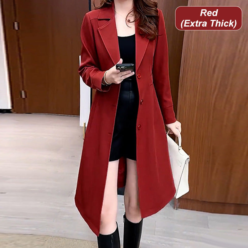 ❄️Winter Specials❄️ Women's Long Warm Trench Coat【✈️free shipping 】