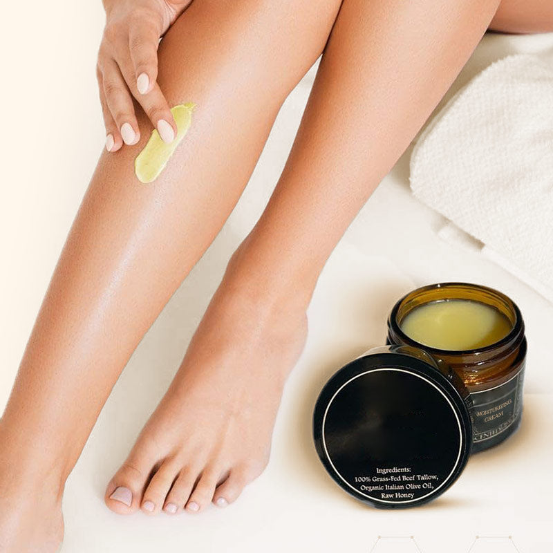 🎉2025 HOT SALE 🔥Organic Beef Tallow Balm with Honey – Moisturizing Cream