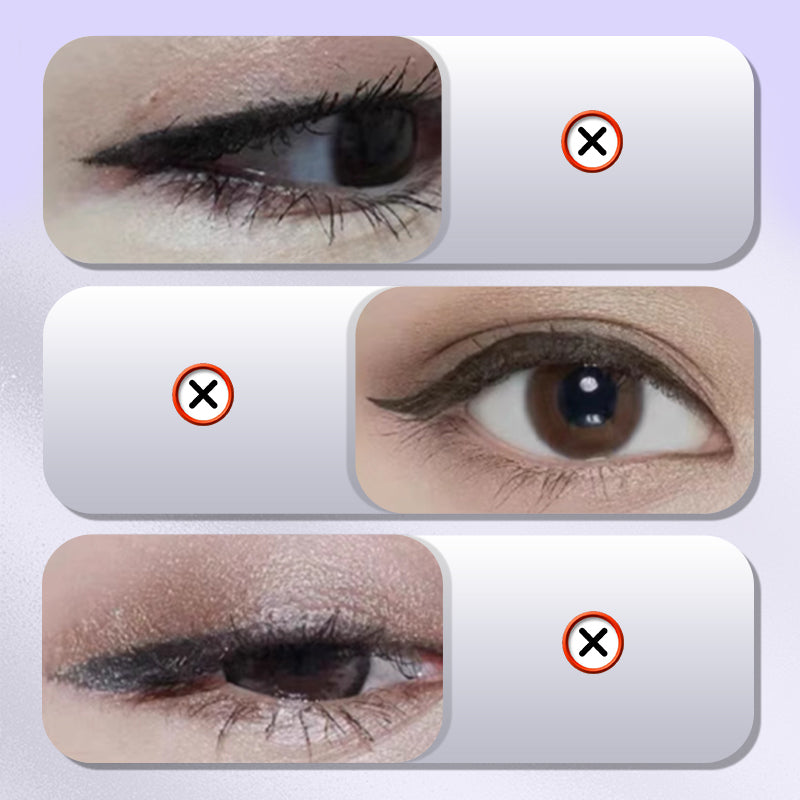 🤩Waterproof Silicone Winged Tip Eyeliner Stencils