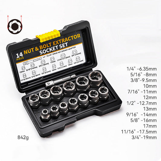 ⚡Hot Sale 50% OFF 🔩Damaged Screw And Bolt Extractor Set🚗