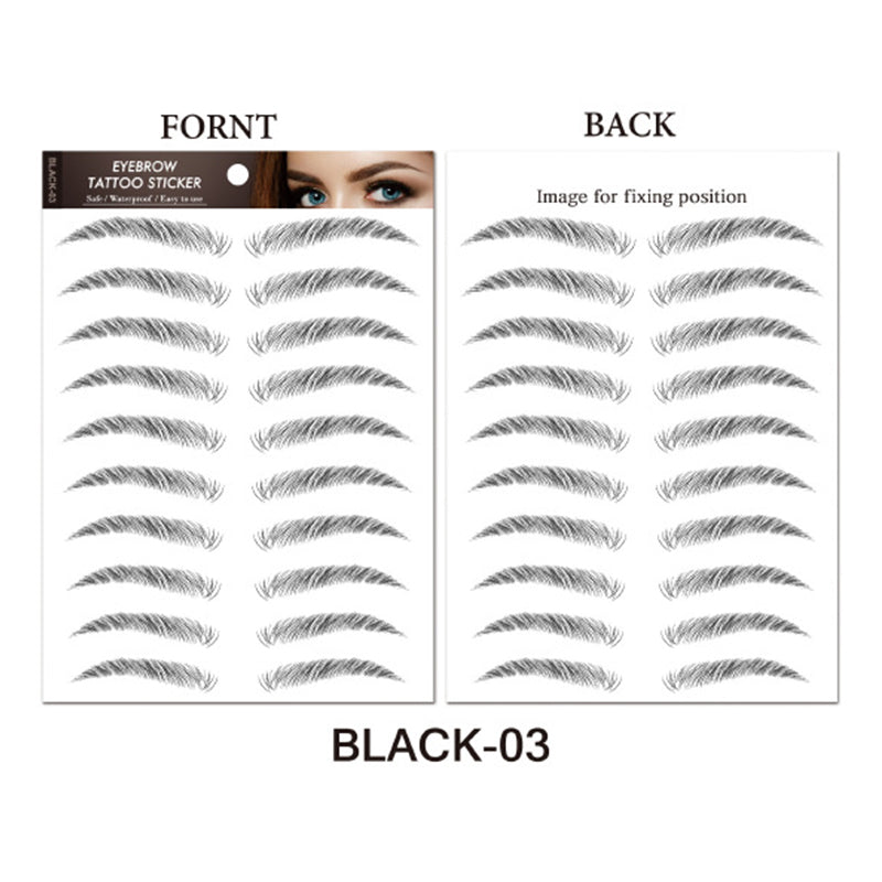 🎉Hot Sale 50% OFF 🛍️Long-Lasting 3D Waterproof Eyebrow Tattoo Sticker