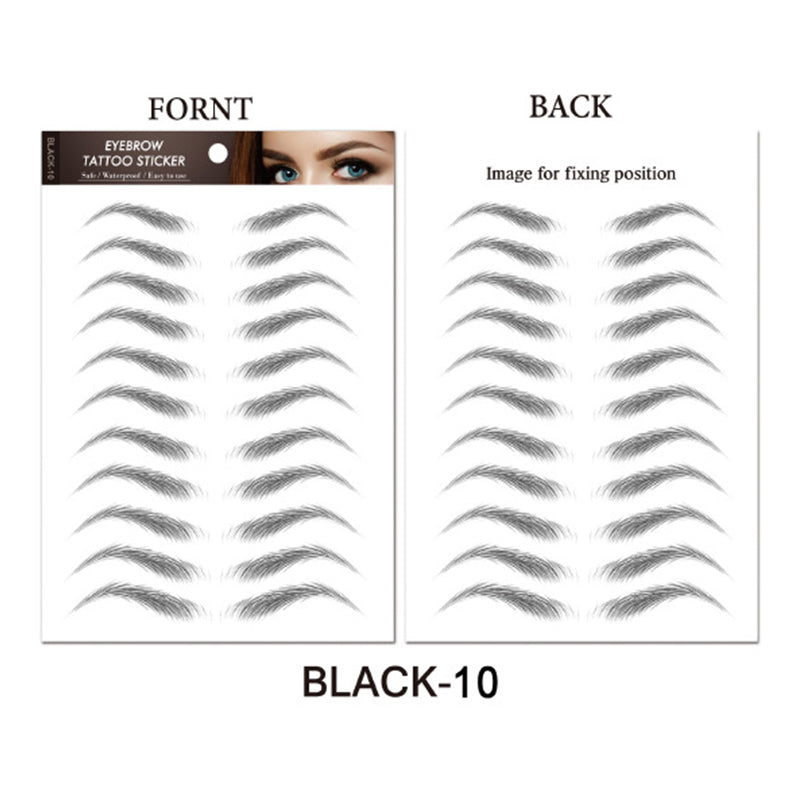 🎉Hot Sale 50% OFF 🛍️Long-Lasting 3D Waterproof Eyebrow Tattoo Sticker