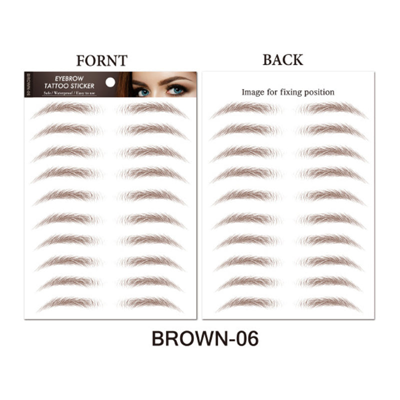 🎉Hot Sale 50% OFF 🛍️Long-Lasting 3D Waterproof Eyebrow Tattoo Sticker