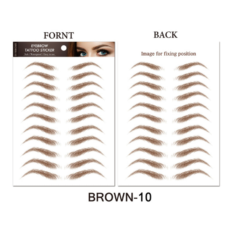 🎉Hot Sale 50% OFF 🛍️Long-Lasting 3D Waterproof Eyebrow Tattoo Sticker