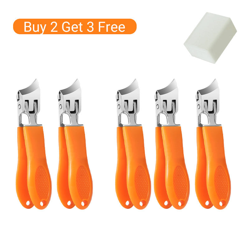 Wide Jaw Opening Anti-Splash Slanted Nail Clipper