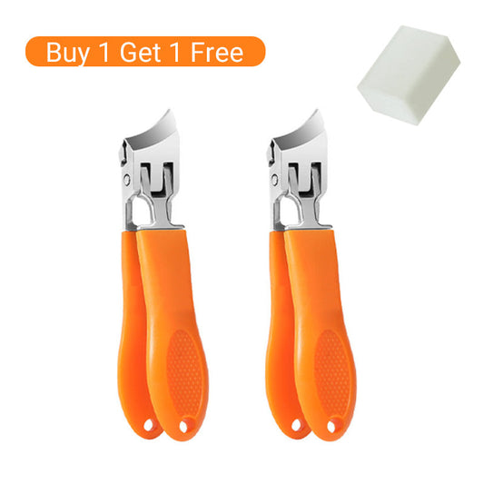Wide Jaw Opening Anti-Splash Slanted Nail Clipper