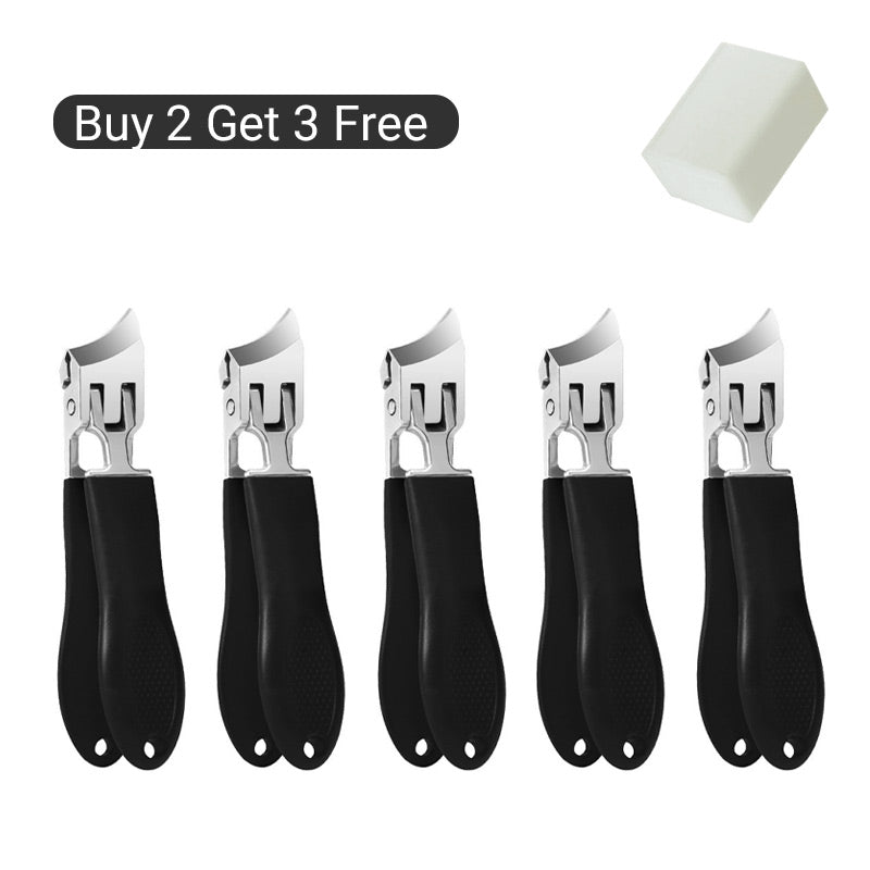 Wide Jaw Opening Anti-Splash Slanted Nail Clipper