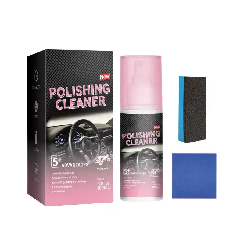 ⏳Limited-time 50% off⏰Car Interior Polishing Cleaner🚗💨