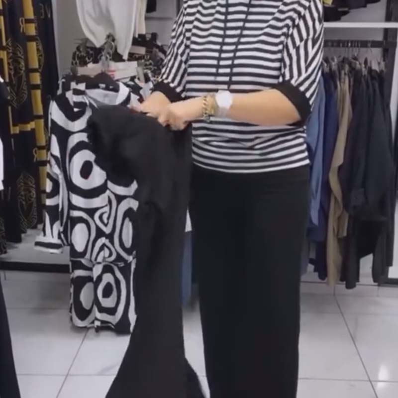 💥HOT SALE 2025💥Women's Striped Top & Solid Pants Set