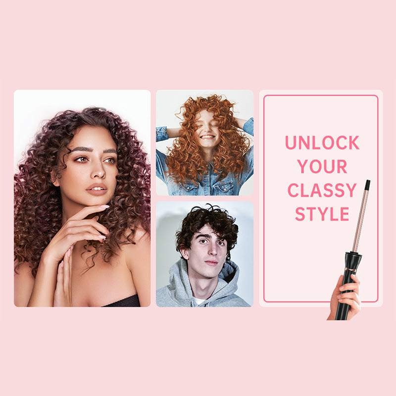🔥💇 [Curl Sculptor] 3/8-Inch Wool Curl Ultra Fine Curler - Unlock your unique hairstyle! ✨