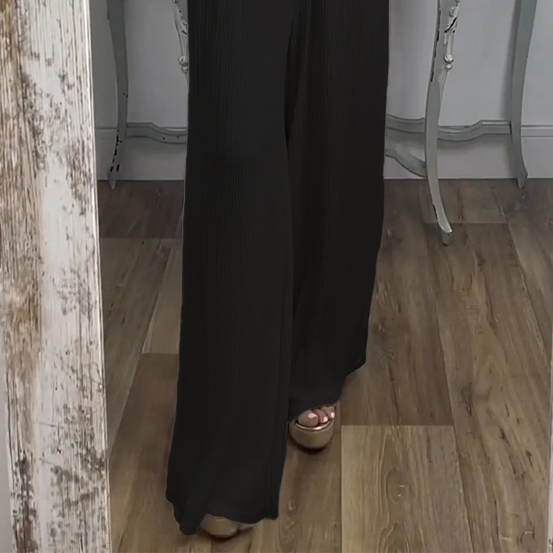 💥2025 New Product💥💃Women's Off-The-Shoulder Top & Pants Set - Fashionable and Cool