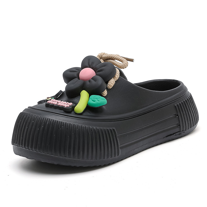 💖2025 HOT SALE 50% OFF🌈Women’s Breathable Slippers with Flower Decoration🌴