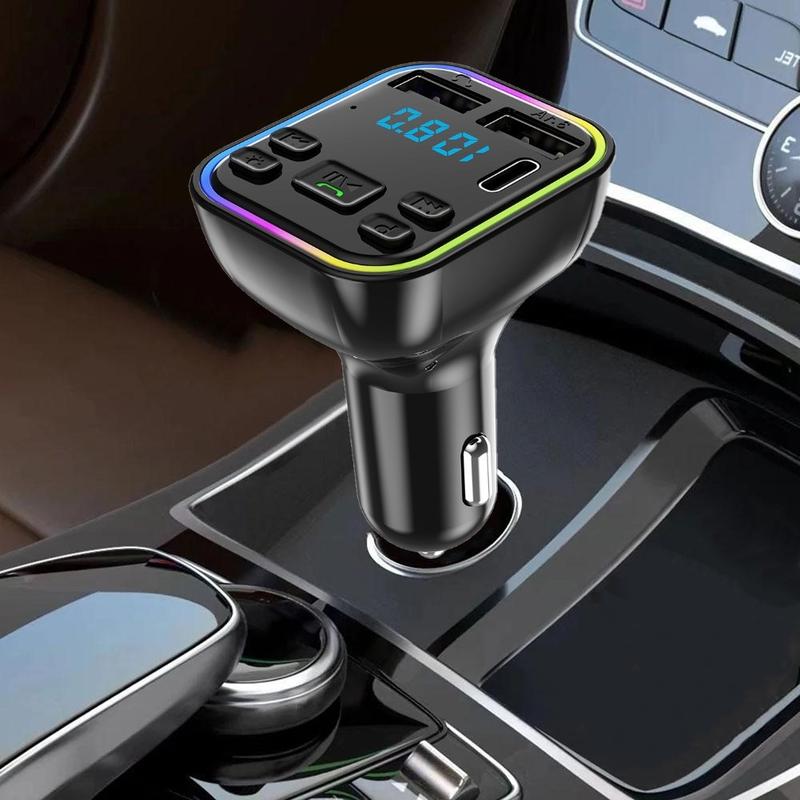 Colorful Lights Bluetooth Car MP3 Player