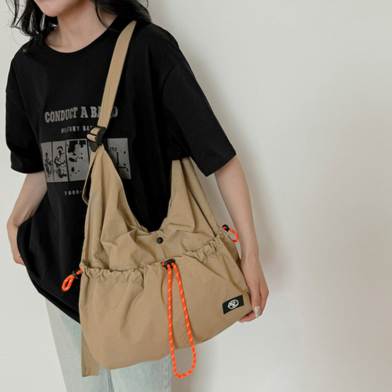 Large-Capacity Nylon Crossbody Bag