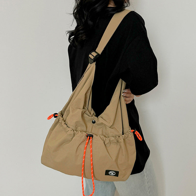 Large-Capacity Nylon Crossbody Bag