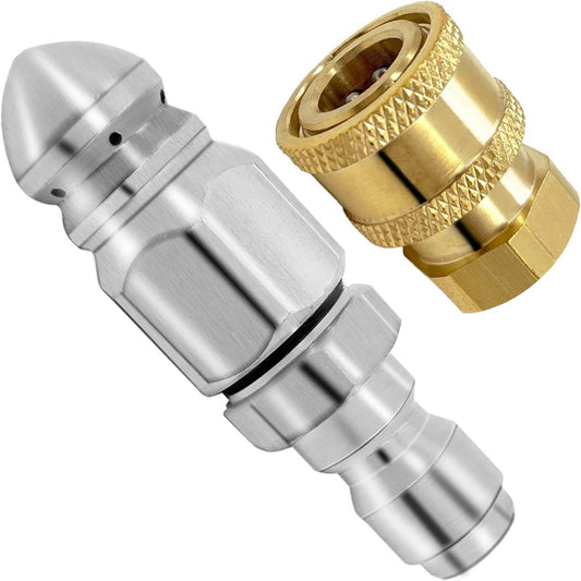 Powerful Pipe Cleaning and Unclogging Nozzle