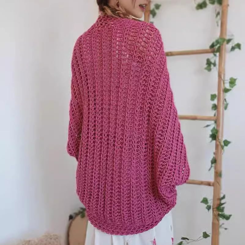 🍂Autumn Sale - 50% Off!💕🧶Women's Knitted Cocoon Shawl🧣