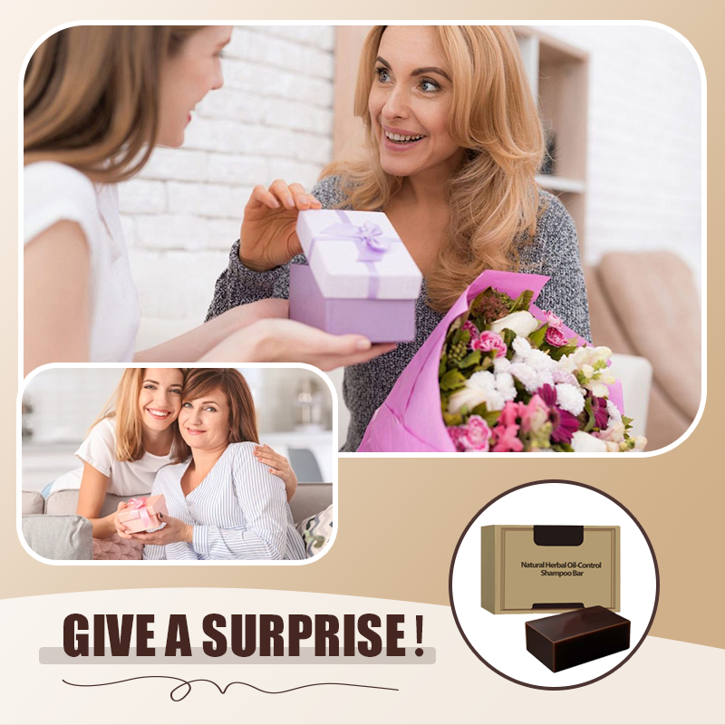 Natural Herbal Oil-Control Shampoo Bar
