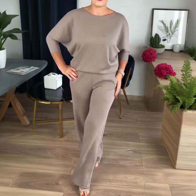 💜 LAST DAY PROMOTION 50%OFF 💜Elegant 3-piece set including long cardigan, top and pants💞