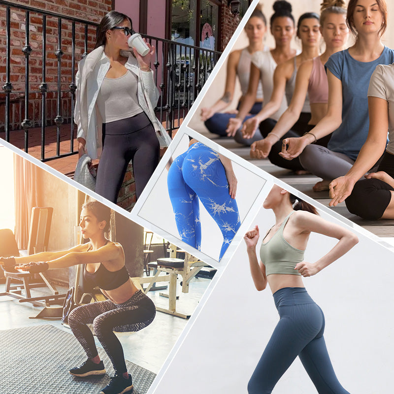 💖LAST DAY PROMOTION - 50%OFF 💖 Women's Trendy Tie-Dye Tummy Control Yoga Legging