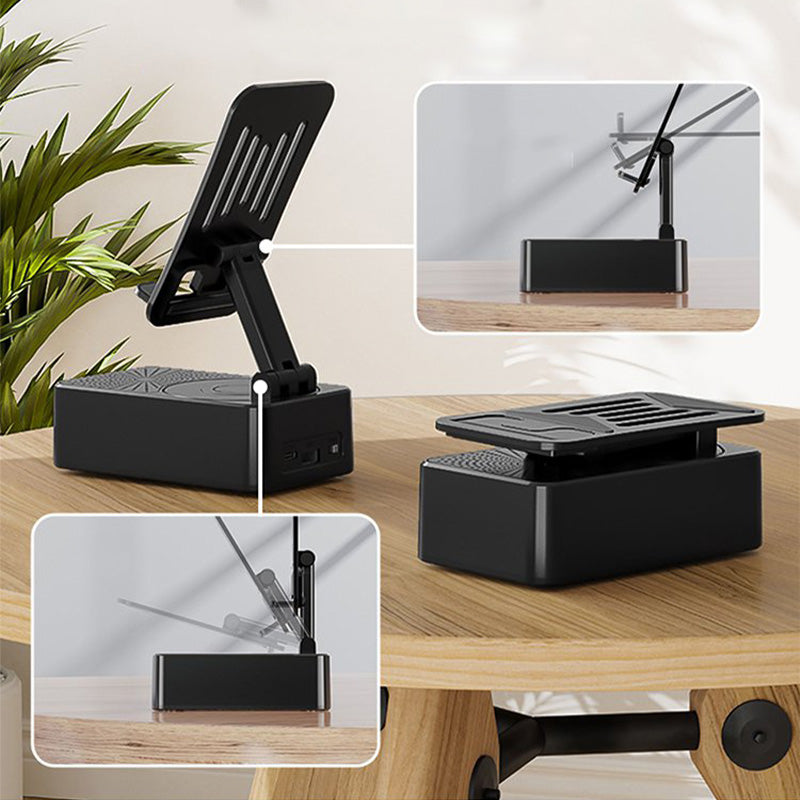 🎁Gift Choice - 3 in1 - Wireless Bluetooth Speaker, Charging Station, Phone Stand