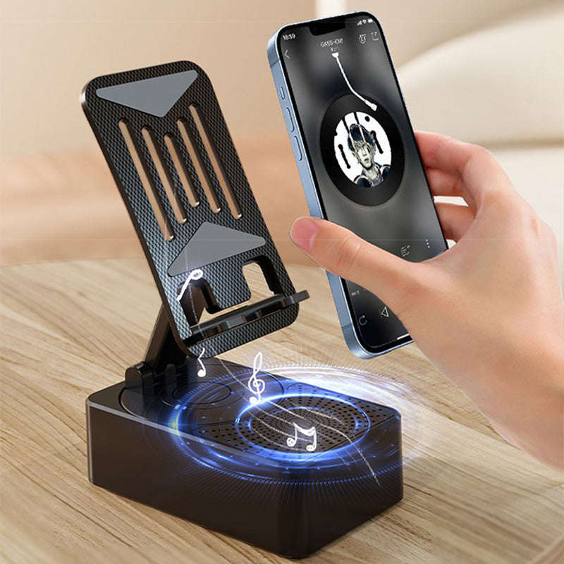 🎁Gift Choice - 3 in1 - Wireless Bluetooth Speaker, Charging Station, Phone Stand