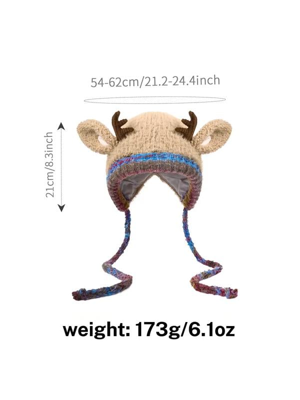 🎁🦌Original design Festive Christmas Antler Hat🧶
