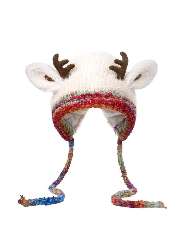 🎁🦌Original design Festive Christmas Antler Hat🧶