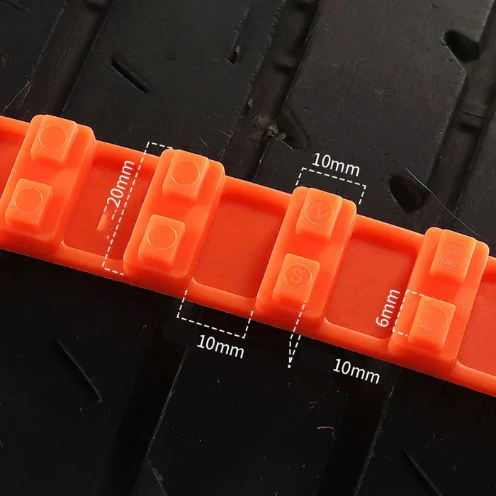 🔥2025 Winter Hot Sale🔥Universal Reusable Anti-skid Nylon Tire Chains