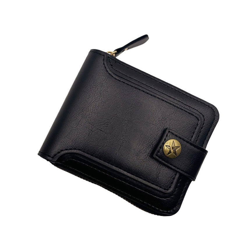 🎁New Year Special Offer🎁 Men's Vintage Style Zipper Wallet