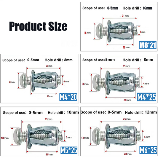 🔥Expansion Screw Petal Nut