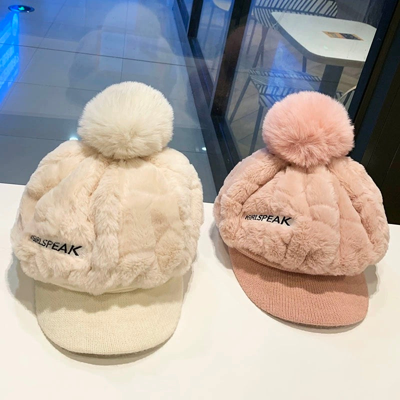❤️[Best Gift for Her] Women's Winter Fashion Warm Short Brim Hat