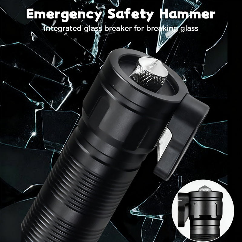💥High-Lumen Zoomable Rechargeable LED Flashlight💥