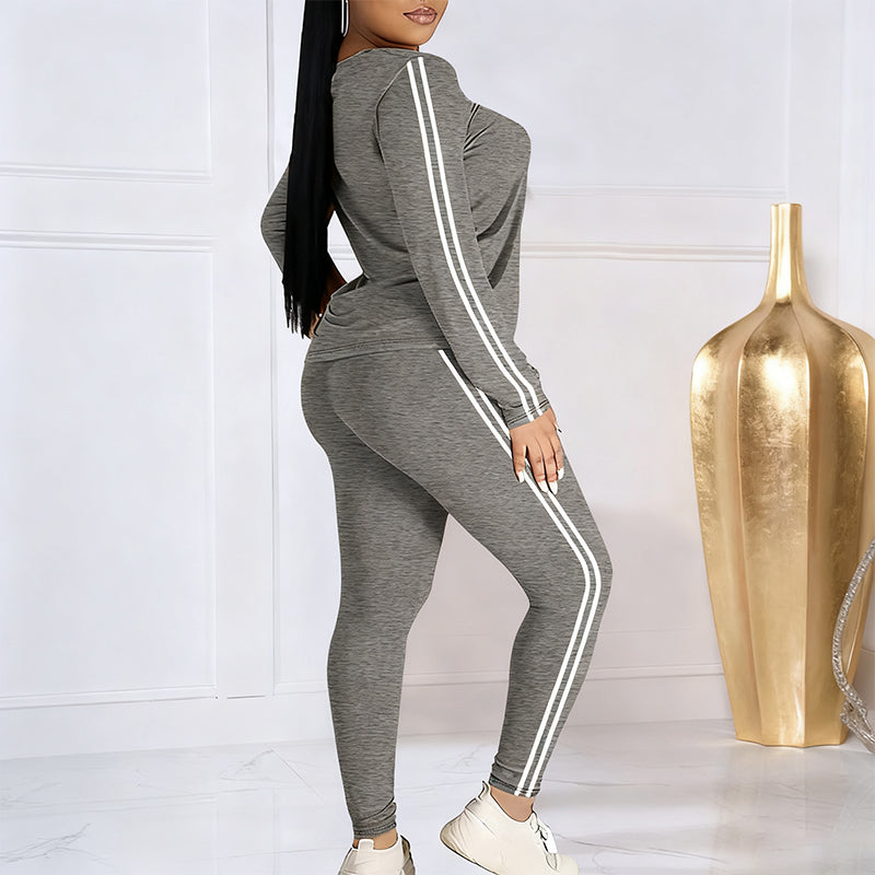 👚 50% OFF NOW! 🏃‍♀️ Women‘s 2-Piece Tracksuit – Long Sleeve Set, Comfortable & Stylish for Sport or Casual Wear 🧥✨